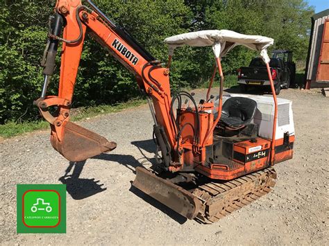 used kubota mini digger|kubota 1 ton mini digger.